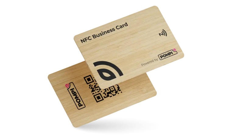 NFC Wooden Business Card